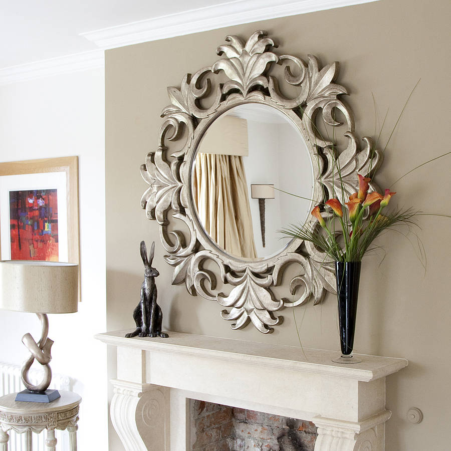 Mirror Wall Decor Home Decor And Design Modern Mirror Design For Living