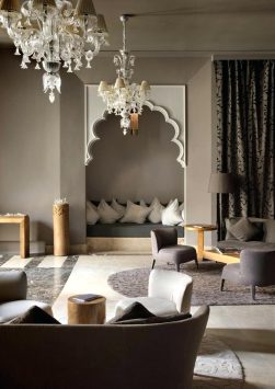 modern-moroccan-furniture-ethnic-style-sofa-ideas-living-room-decor-with-dark-grey-sofas-white-pillows-and-beautiful-chandeliers-bedroom